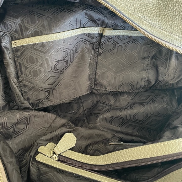 Bruno Magli Beige Cube Bag - Picture 15 of 16